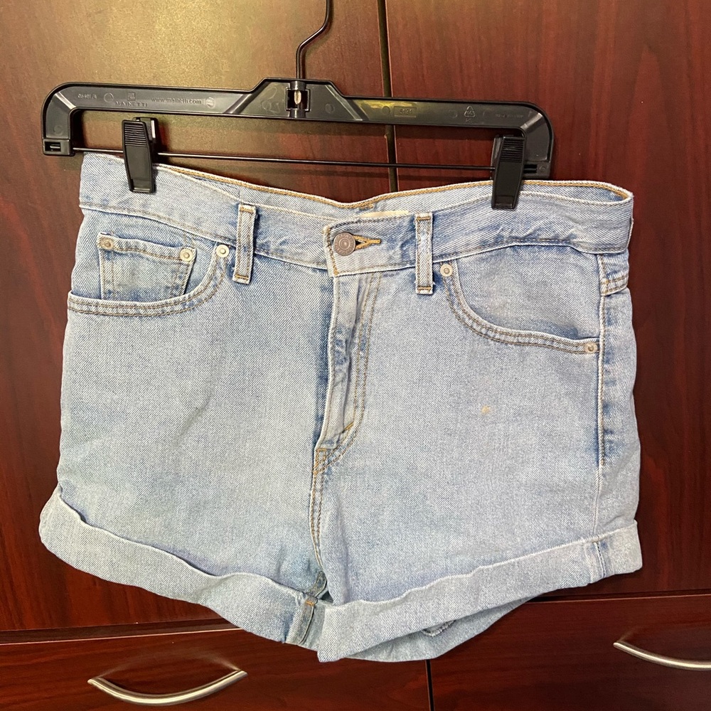 Levi denim shorts